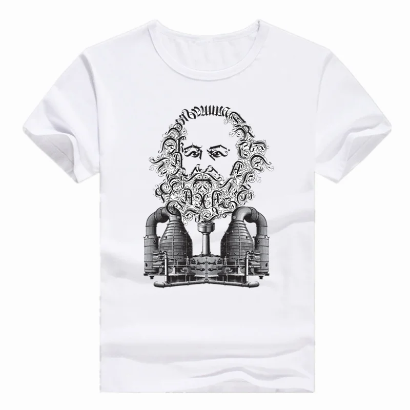 Футболка азиатского размера с принтом марксизма коммунизма CCCP Karl Marx футболка