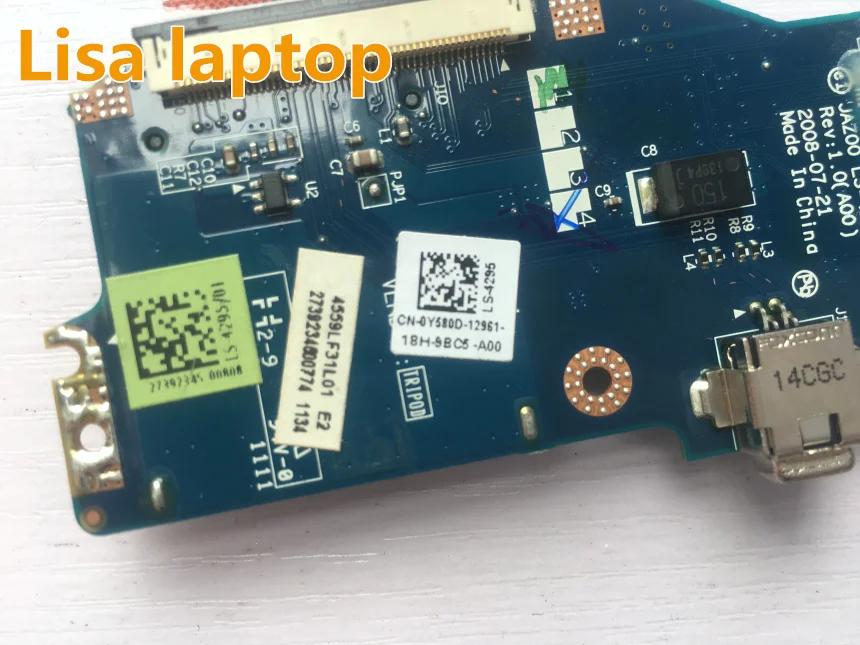Для Dell Latitude E4200 USB/Ethernet/Firewire/SD Card Reader Board LS 4295P 0Y580D|Пелти для ЖК-экранов| |