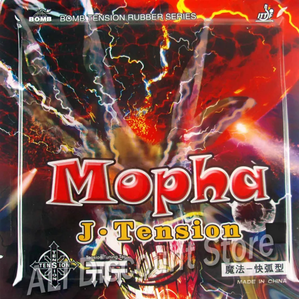 Bomb Mopha (j tension Professional) черный Pips In для настольного тенниса (PingPong) резина с японской