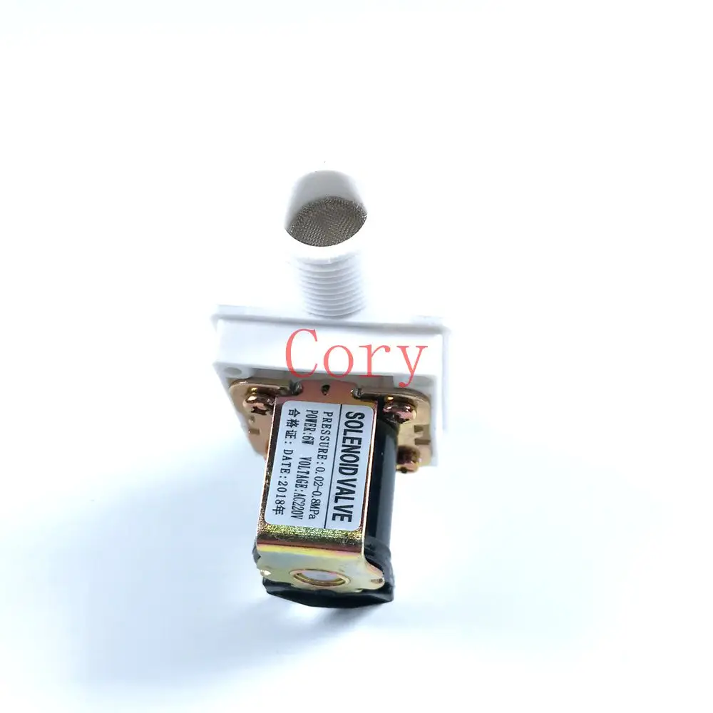 Электромагнитный клапан BSPP 2-сторонний Нейлоновый пластиковый с гравитационной