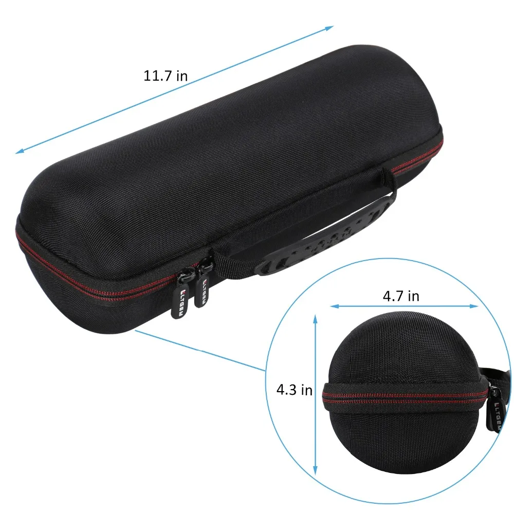 Жесткий чехол LTGEM EVA для беспроводной колонки JBL Pulse 3 Bluetooth IPX7 водонепроницаемая