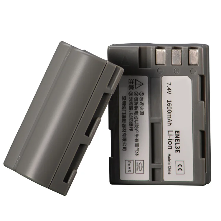 EN EL3e EL3a ENEL3e 7 4 v 1600Mah батарея для цифровой камеры Nikon D300S D300 D100 D200 D700 D70S D80 D90 D50 MH