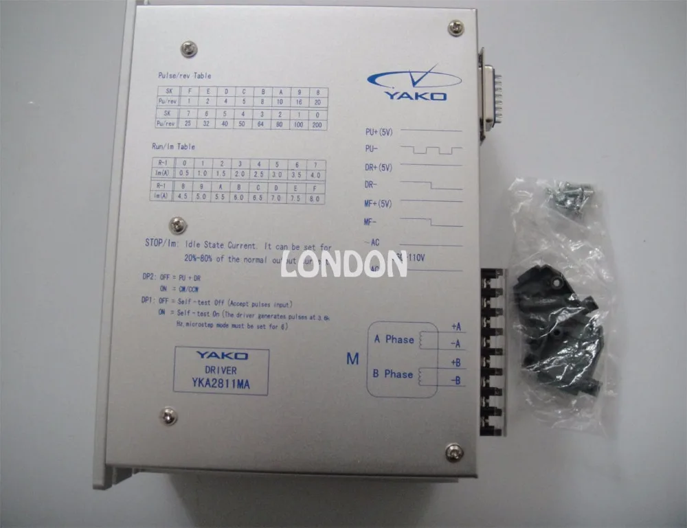YAKO Драйвер шагового двигателя YKA2811MA для станка с ЧПУ|driver for stepper motor|driver motordriver motor |