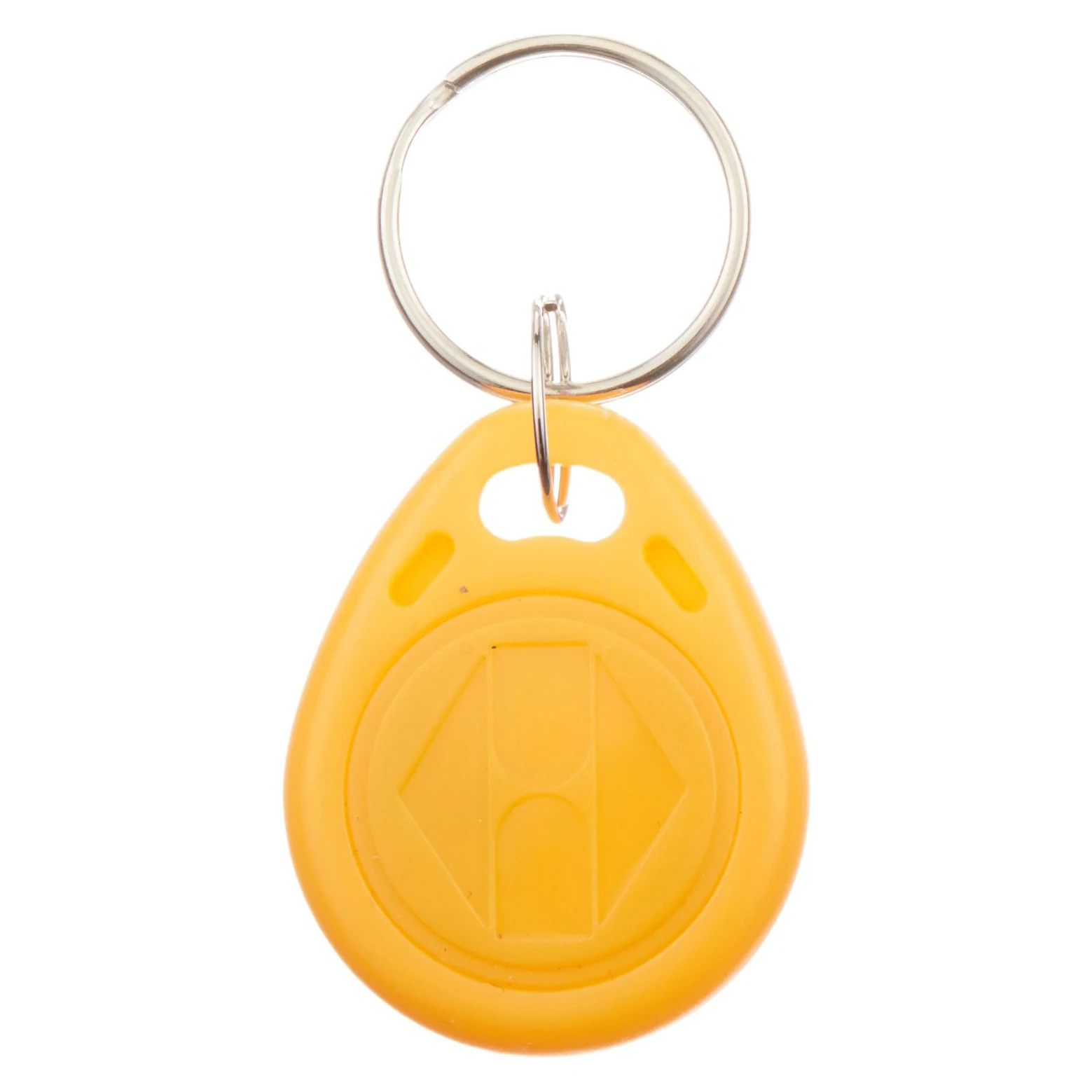 

20Pcs Yellow EM4100 125Khz Rfid Proximity ID Card Token Tag Key Ring