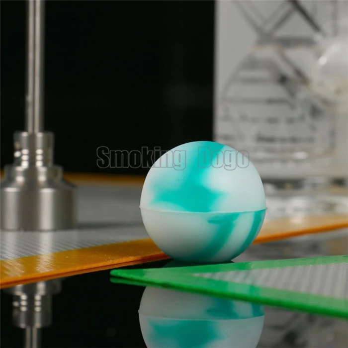 Антипригарные силиконовые банки в форме шара Dogo для курения контейнер воска Dab