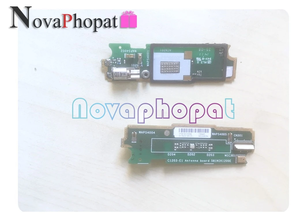 Novaphopat для Sony Xperia M C1904 C1905 C2004 C2005 микрофон вибратор двигатель гибкий кабель Замена +