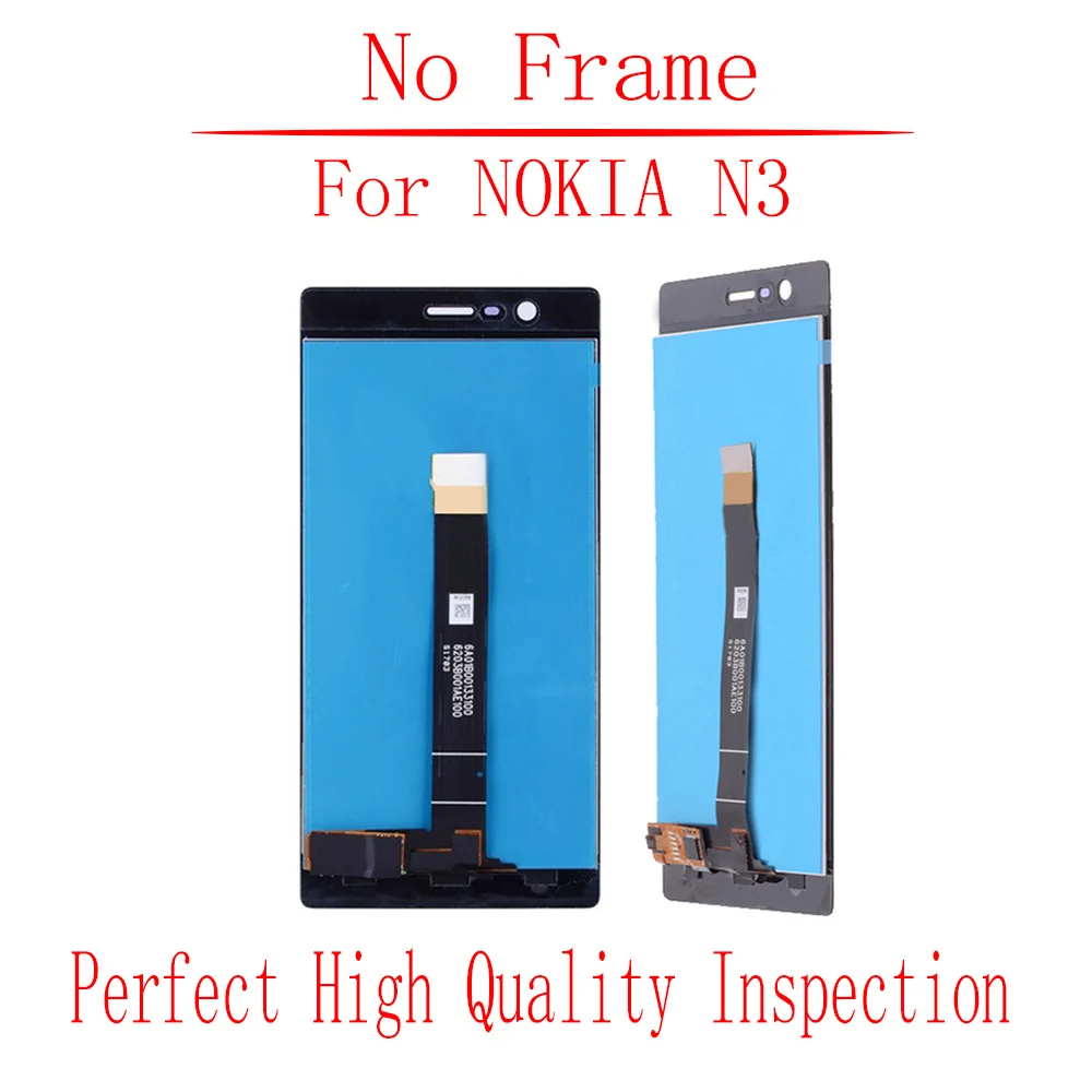 5 0 &quotОригинальный для NOKIA 3 ЖК дисплей сенсорный экран дигитайзер Nokia Замена дисплея N3 TA 1020 1028 1032 1038 #|Экраны