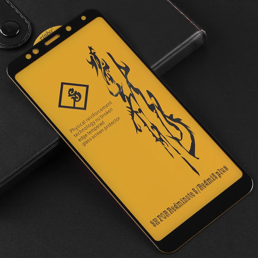 Jappinen НОВЫЙ 6D Полный Клей закаленное стекло для Xiaomi Redmi Note 5 полное покрытие экран
