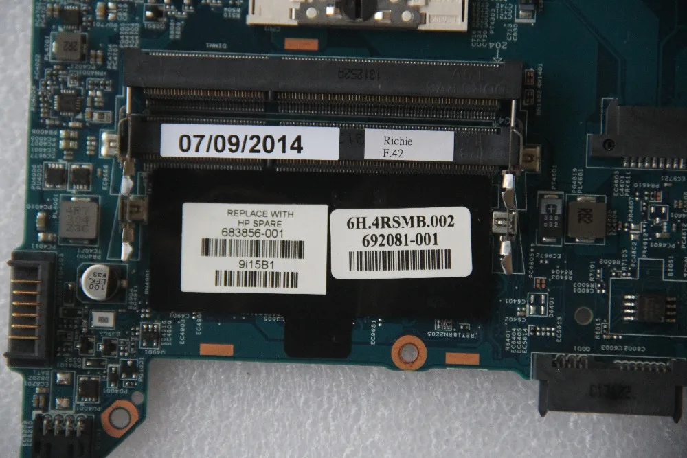 Материнская плата 683856-001 для ноутбука HP Probook 4340S 4341S 48.4RS01.011 DDR3 полностью