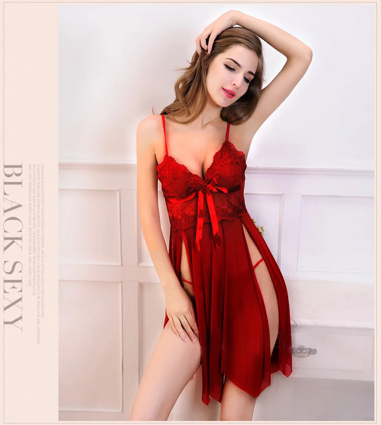 Сексуальное боди Тедди Babydoll нижнее белье для женщин Мини Глубокий v образный