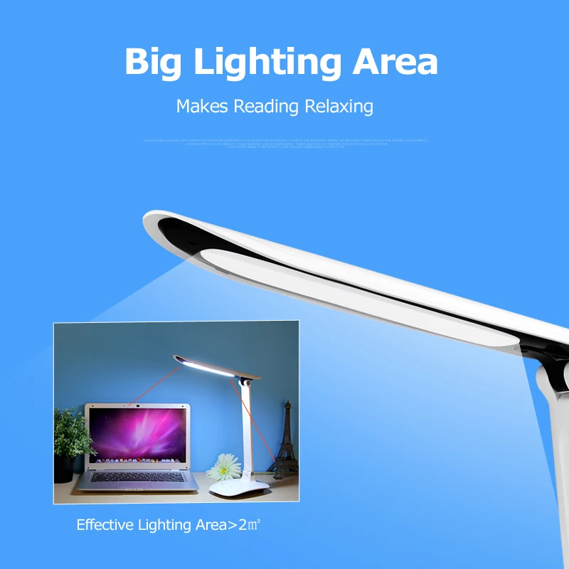 YAGE Настольная Лампа Led Настольная Лампа Свет книга night light reading свет для Исследования Лампа для Работы Не Предел Яркость Сенсорный Включения/Off