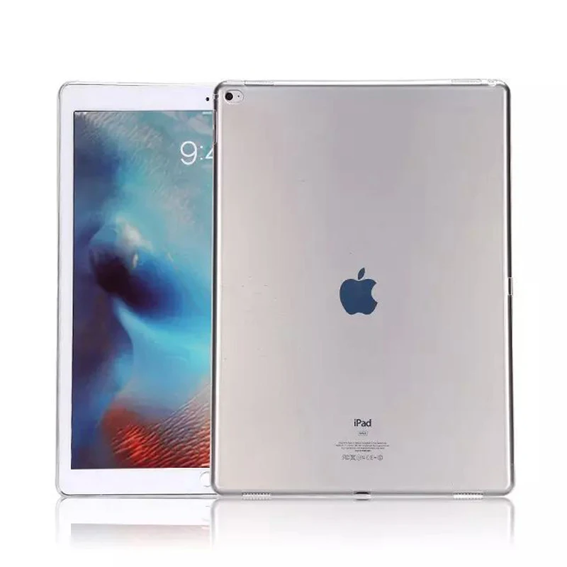 Protetora para Ipad Capa de Silicone Transparente à Prova de Choque Compatível com Ipad Capa Polegadas 2022 10. 5 10.2 Air 4 3 2 Proteção Traseira Pro 11 12.9