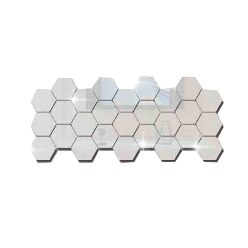 12pcs Hexagon Cellular Acrylic Mirror Wall Stickers Diy Art Decor Home Living Room Mirrored Decorative Sticker | Дом и сад