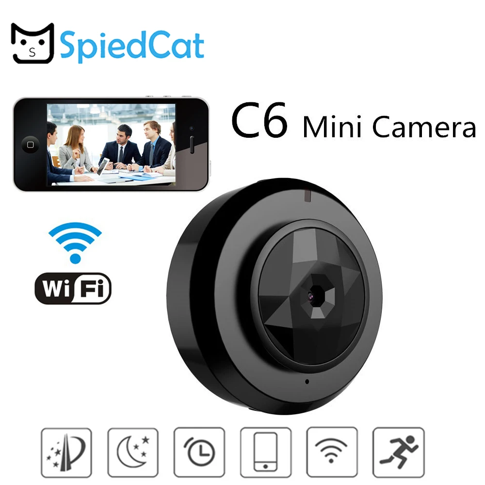 Мини P2P Камера для ребенка дома безопасности WI FI IP Управление по мобильному