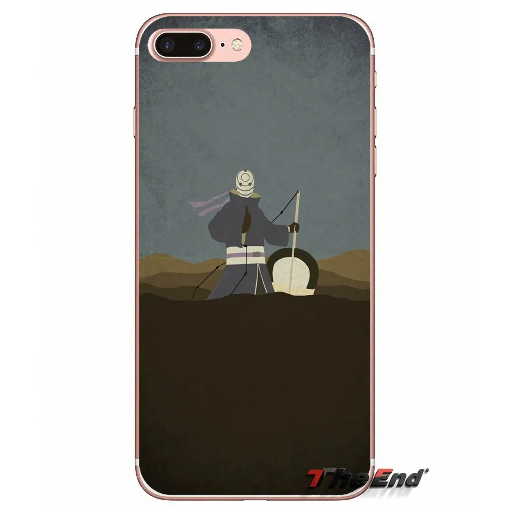Курама и героя аниме Наруто Минимальный мягкий чехол для iPhone X 4 4S 5 5S 5C SE 6 S 7 8 плюс