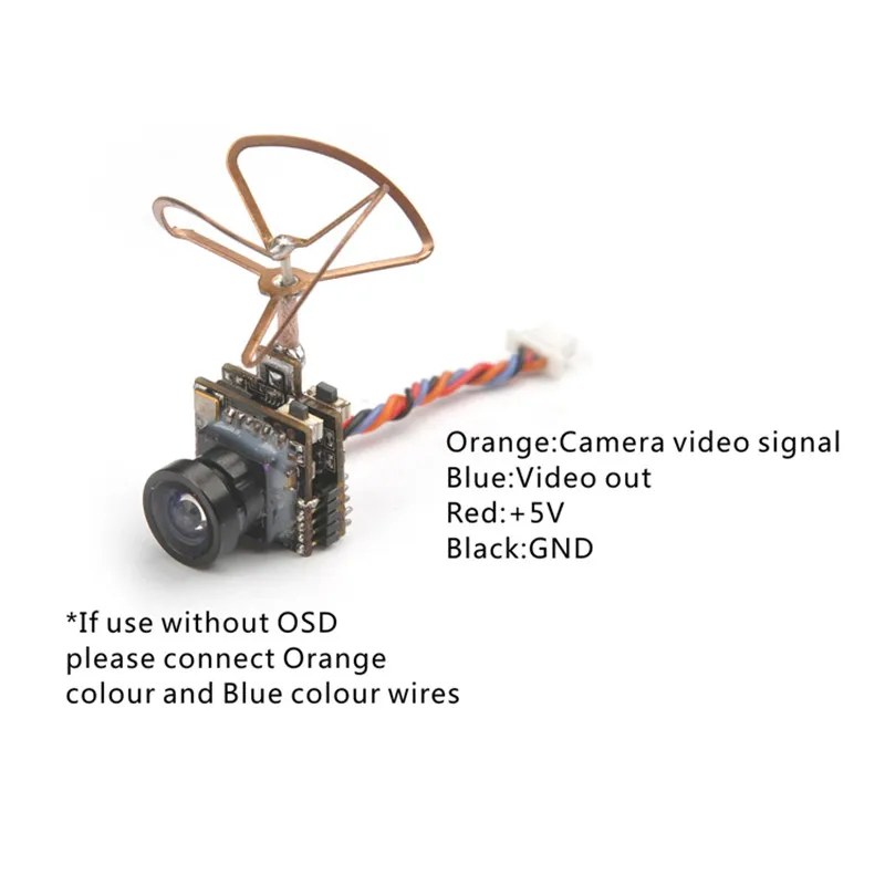 Новое поступление Eachine Lizard95 запчасть для FPV Racer AIO 5 8G 48CH 25 МВт/200 mw переключаемый VTX