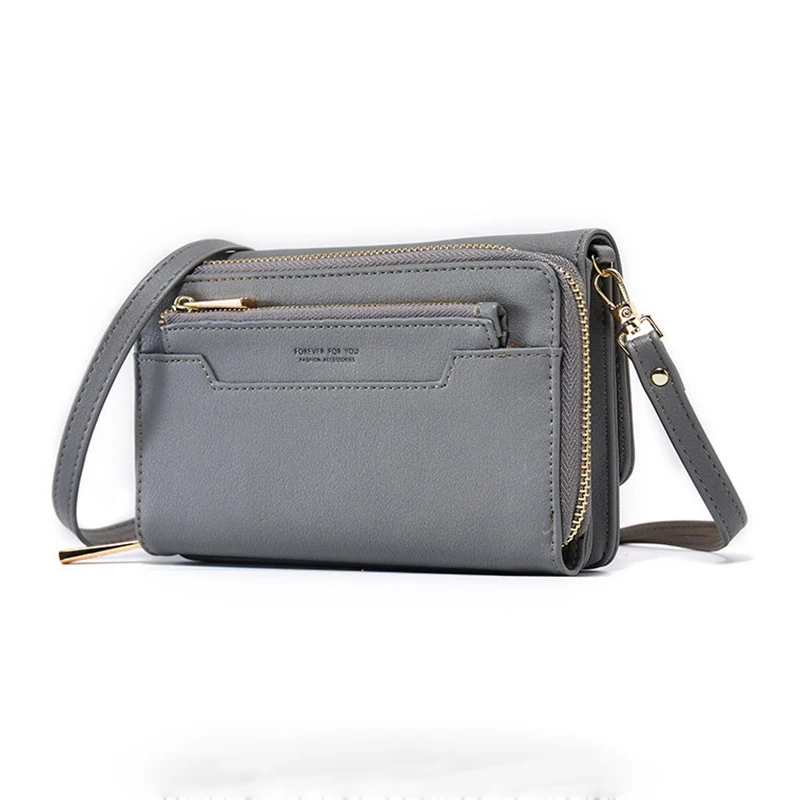 Модная мини сумка через плечо женская для сотового телефона вместительный