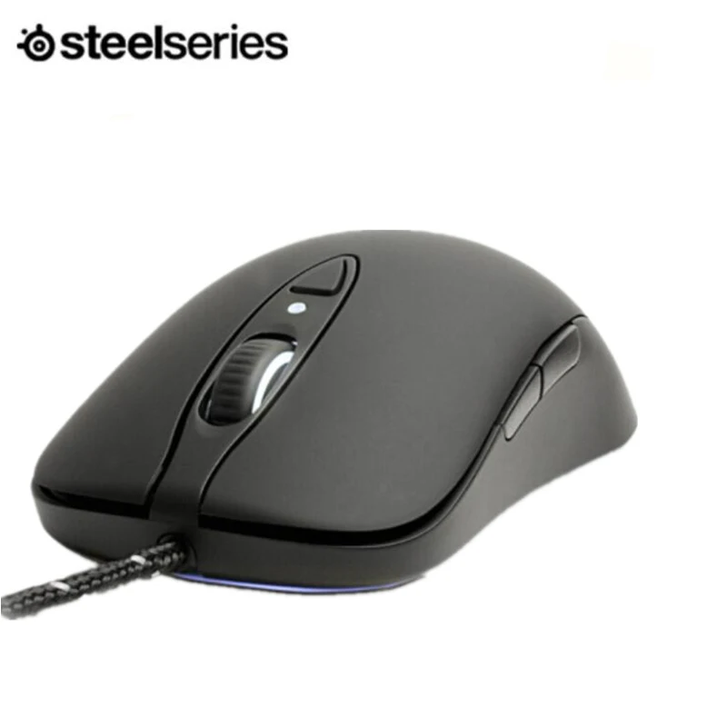 Игровая лазерная мышь Steelseries сэнсэй сырой 5600DPI черная профессиональная