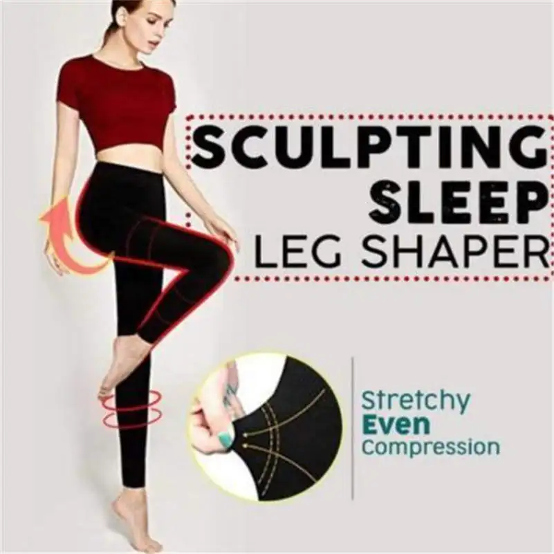 Shapting SLEEP LEG SHAPER новые сексуальные гетры для брюк | Женское боди Shaper|Утягивающие
