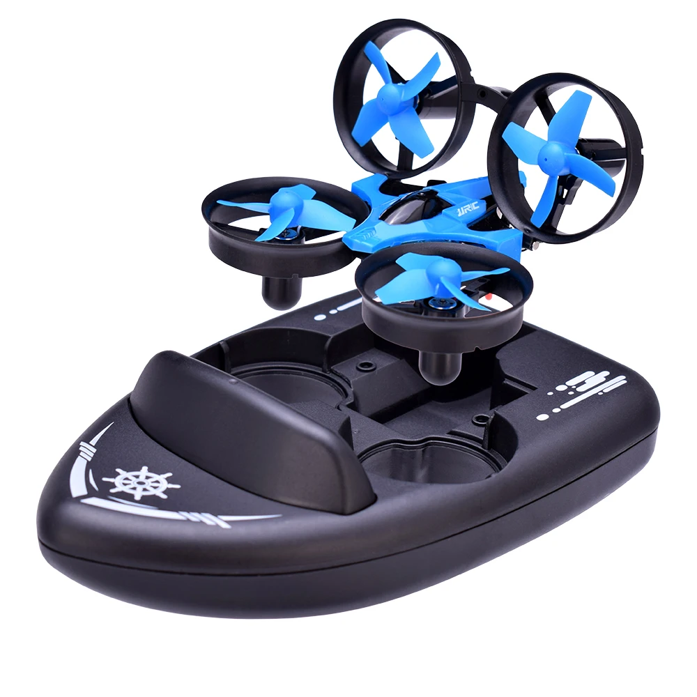 Оригинальный JJRC H36F 2 4G автомобиль Дрон лодка 3в1 многофункциональный пульт