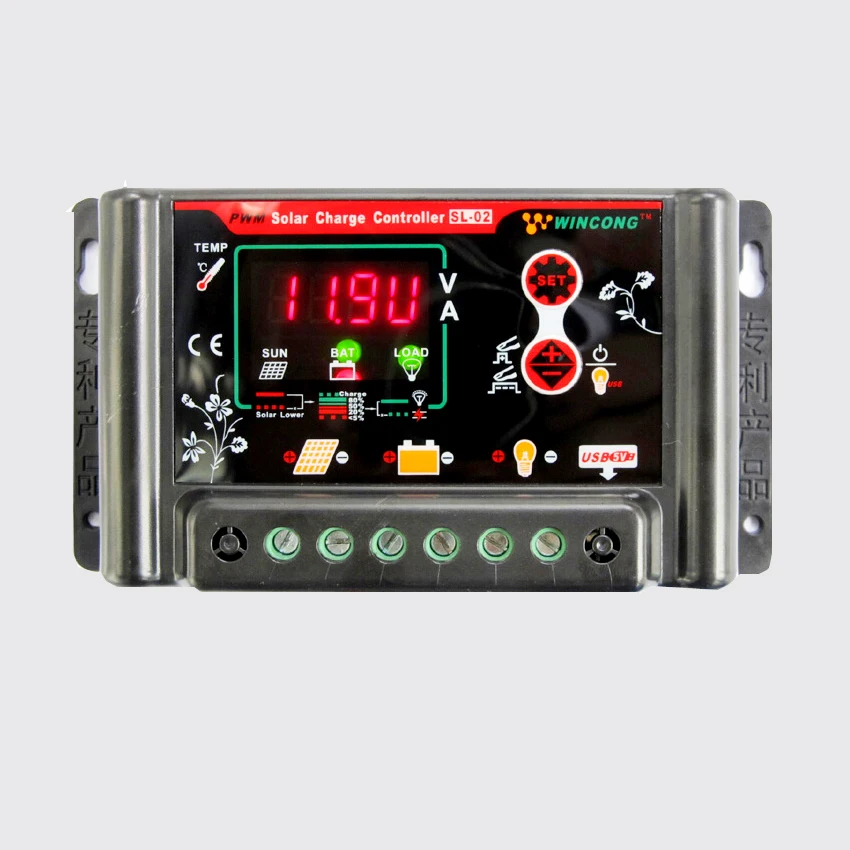 Автоматический интеллектуальный контроллер заряда домашней системы PV 30 А А|pv