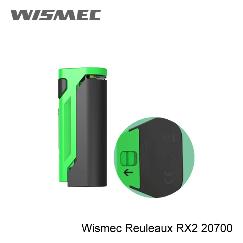 2 шт./лот оригинальный wismec reuleaux RX2 Mod 200 W 20700 коробка мод электронная сигарета Vape 1 3