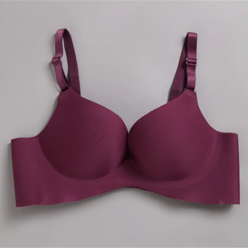 Женские бюстгальтеры пуш ап бесшовный бюстгальтер с глубоким v образным вырезом