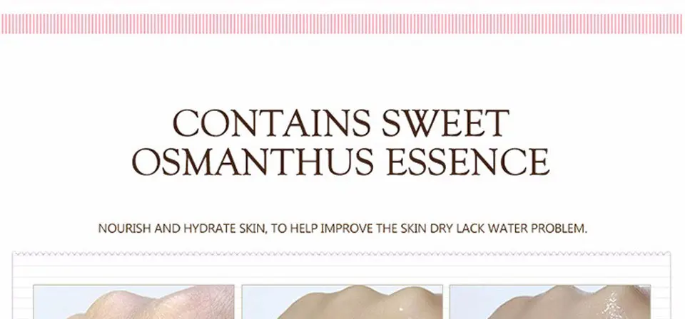 2 шт розовая эссенция+ Osmanthus маска для сна уход за лицом; отбеливание Темный точечный очиститель лица маска против морщин против старения уход за кожей