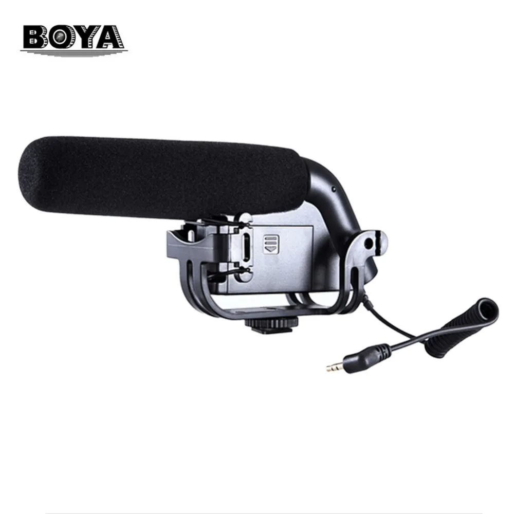 BOYA BY-VM190P профессиональный конденсаторный микрофон с пенное покрытие Windshiel для