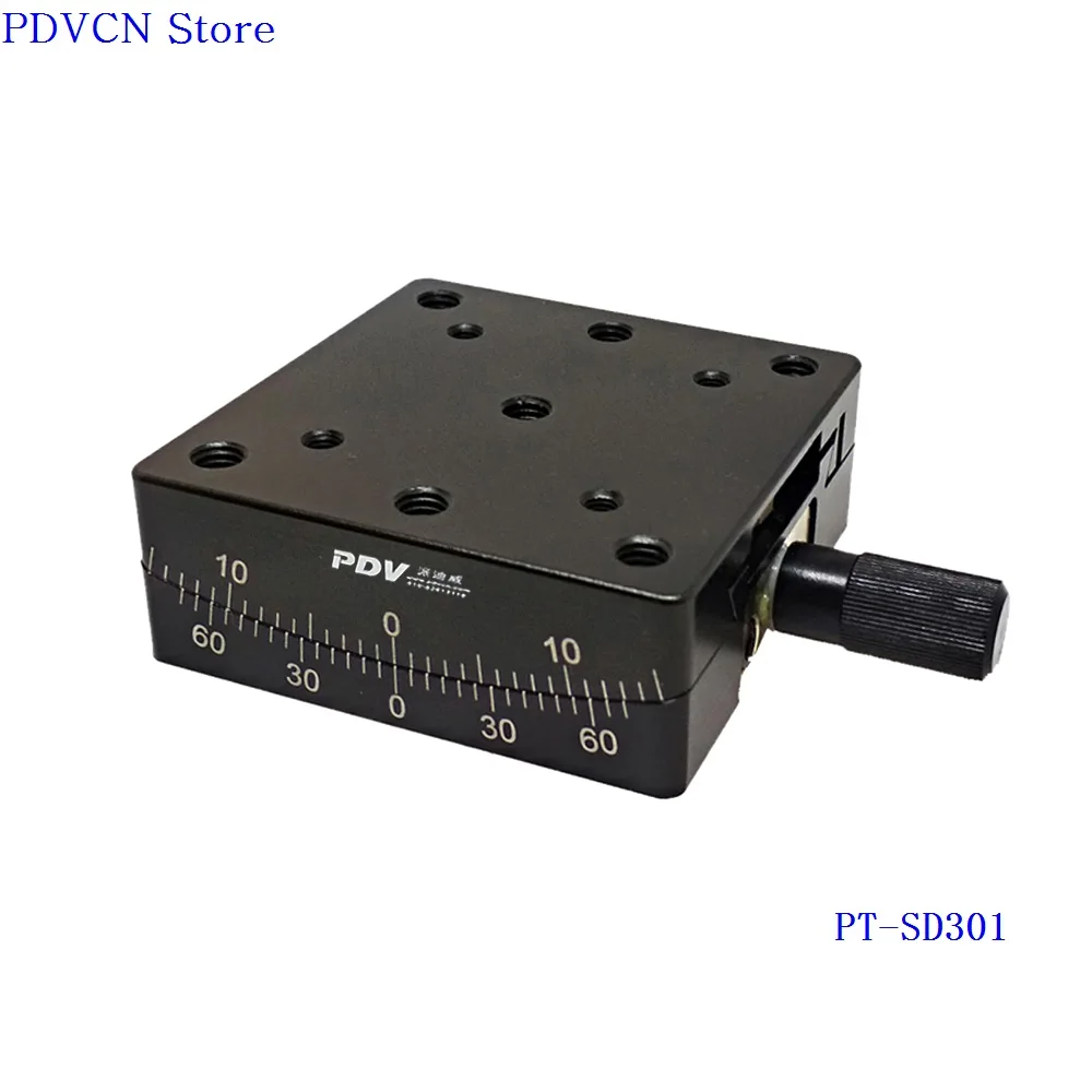 PT SD301 точный ручной Гониометр платформа ласточкин хвост оптический скользящий