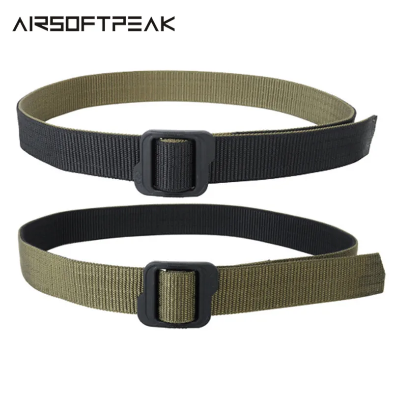 Tactical Waistband Military Army Nylon Double sided Belt Men Shooting Hiking Survival Belts Hunting Accessories|accessories accessories|accessories