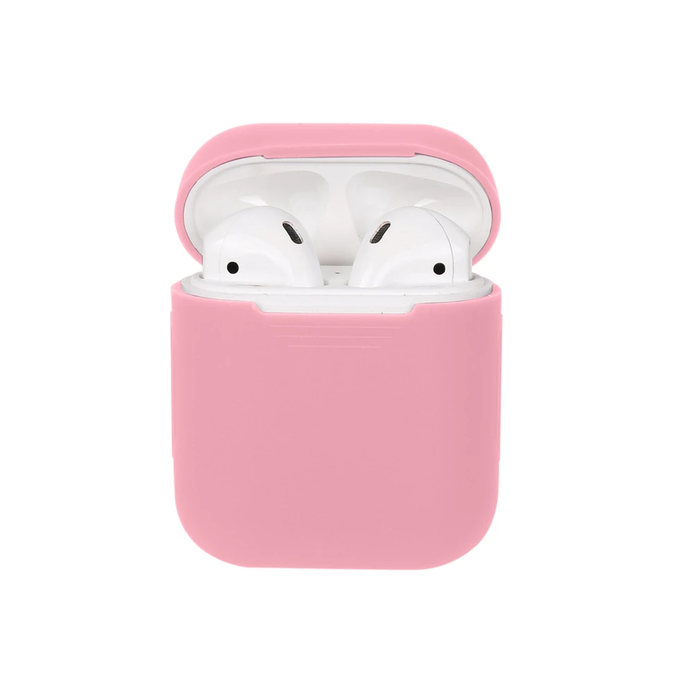 Силиконовый чехол для Apple AirPods настоящие беспроводные наушники противоударные