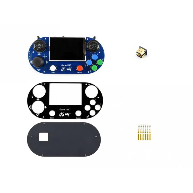 Игровая консоль Raspberry Pi 3B +/ 3B/Zero игровая шапка геймпад с 60FPS 3 5 дюймовый IPS экран