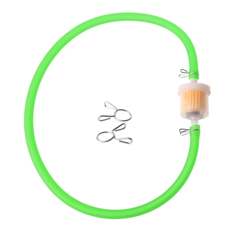 6 мм мотоциклетный газовый топливный фильтр бензиновая труба шланг + 4 зажима мото