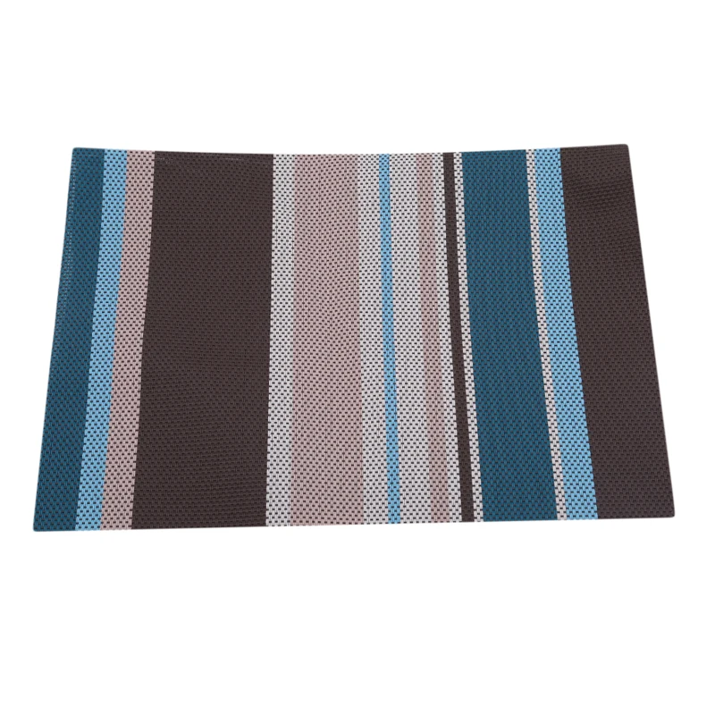 Dining Table Decor Weave Effect Modern Style Place Mats Placemats Pads Kitchen Accessories Decoration Home Pad | Дом и сад