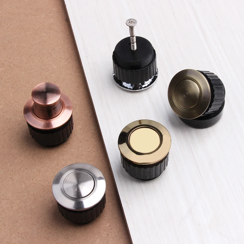 Цинковый сплав Современный Кухня шкаф ящик комода скрытые встроен невидимым