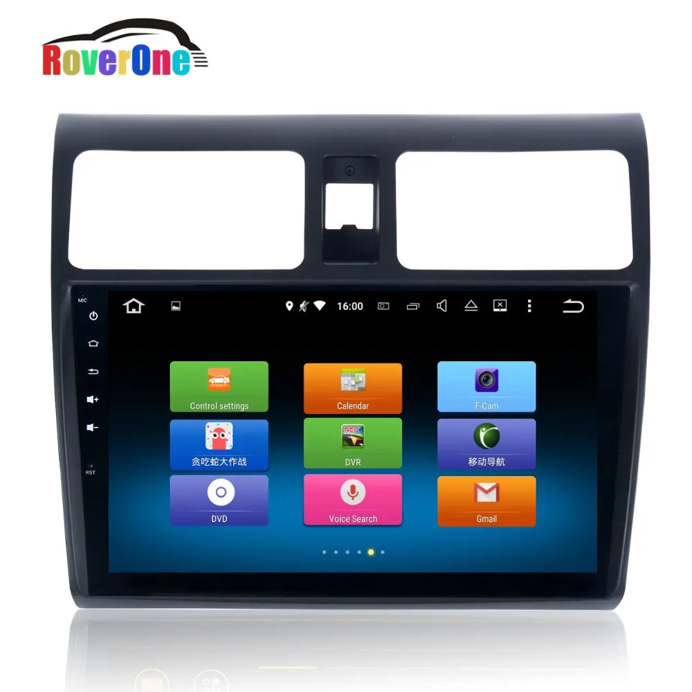 Для Suzuki Swift 2005-2010 Android 6.0 Сенсорный экран авто Радио GPS автомобиля стерео Media Center