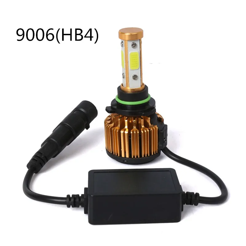 9006(HB4) Canbus светодиодный H7 H4 70 Вт 18000LM 4 стороны COB фары дальнего и ближнего света Противотуманные светильник H11 H8 H9 9005 HB3 9006 HB4 9007 H13 светодиодный головной светильник s 9012 HIR2 5202 - Цвет: 9006(HB4)