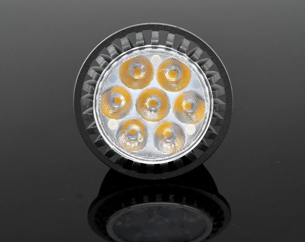5 Вт MR16 GU10 светодиодный Spotlight 120 В теплый белый 45 угол луча СВЕТОДИОДНЫЙ Би