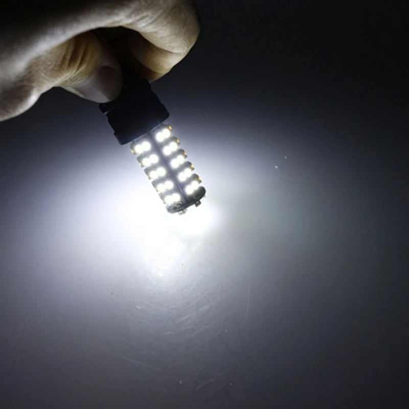 2 шт. Ксенон Белый 3157 68 SMD дневные ходовые огни дневного света светодиодный