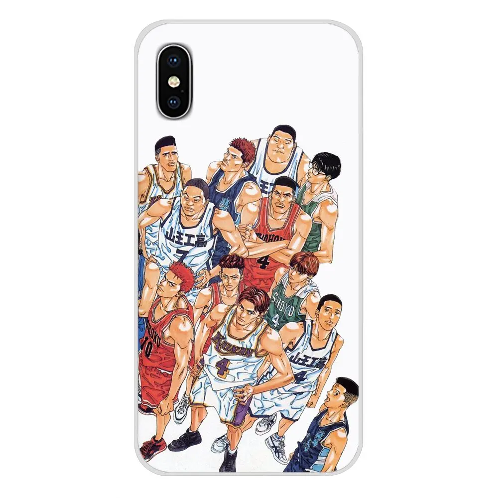 Для Xiaomi Mi4 Mi5 Mi5S Mi6 Mi A1 A2 5X6X8 9 Lite SE Pro Max Mix 2 3 2S Slam Dunk аниме аксессуары чехлы для