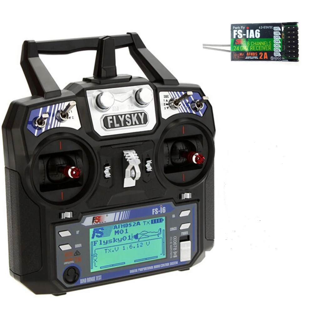 FPV системы Самолеты Fpv дистанционное управление Tamiya Flysky Fs i6 г 2 4 2a 6ch Afhds Rc