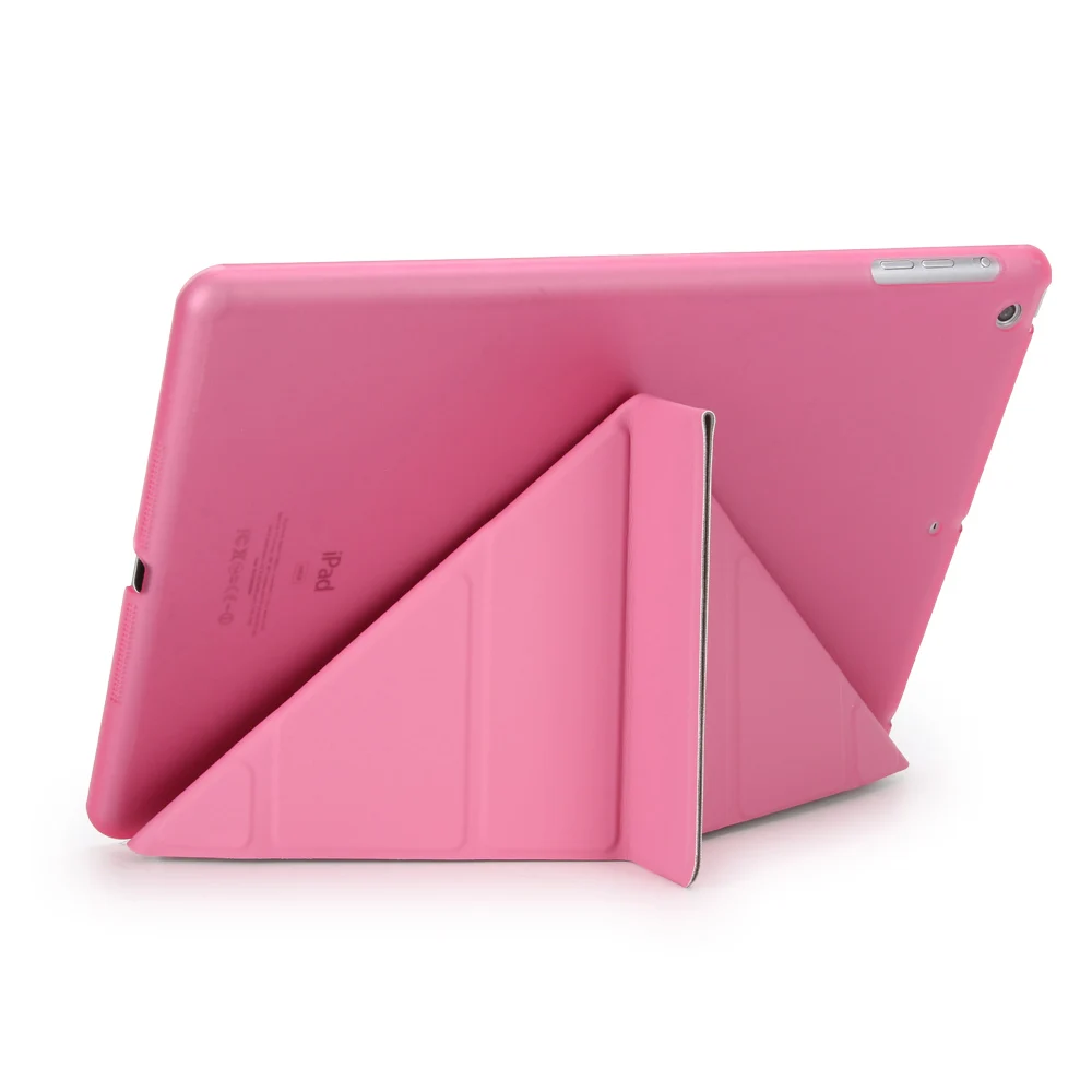 Ультратонкий чехол книжка для iPad Air 2 нескользящий защитный подставка с