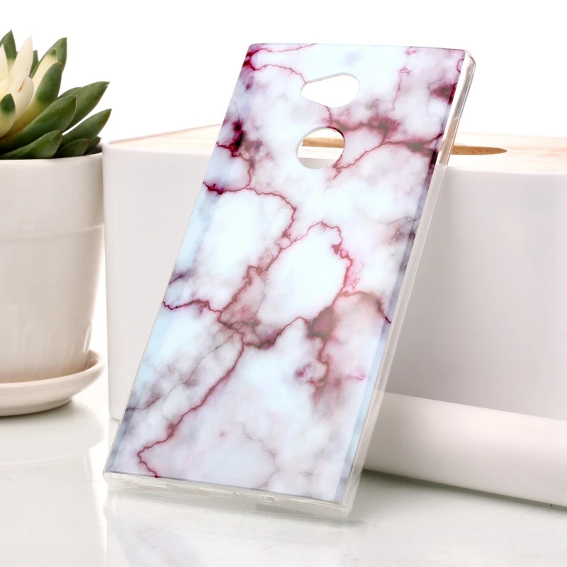 Flower Marble Soft TPU IMD Case For Iphone X MOTO E4 Plus EU LG V30 Q8 Q6 Rock Granite Hybrid Stone Natural Skin |