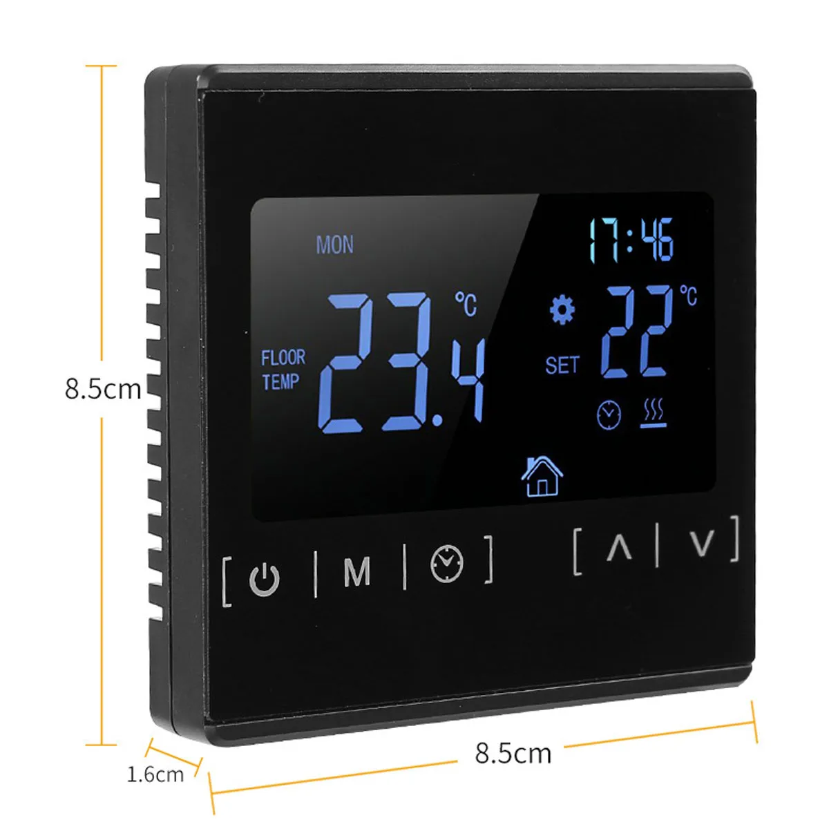 

Digital Thermostat Temperature Controller Regulator Heating Cooling Control Instruments LED Display AC 85V-240V 16A