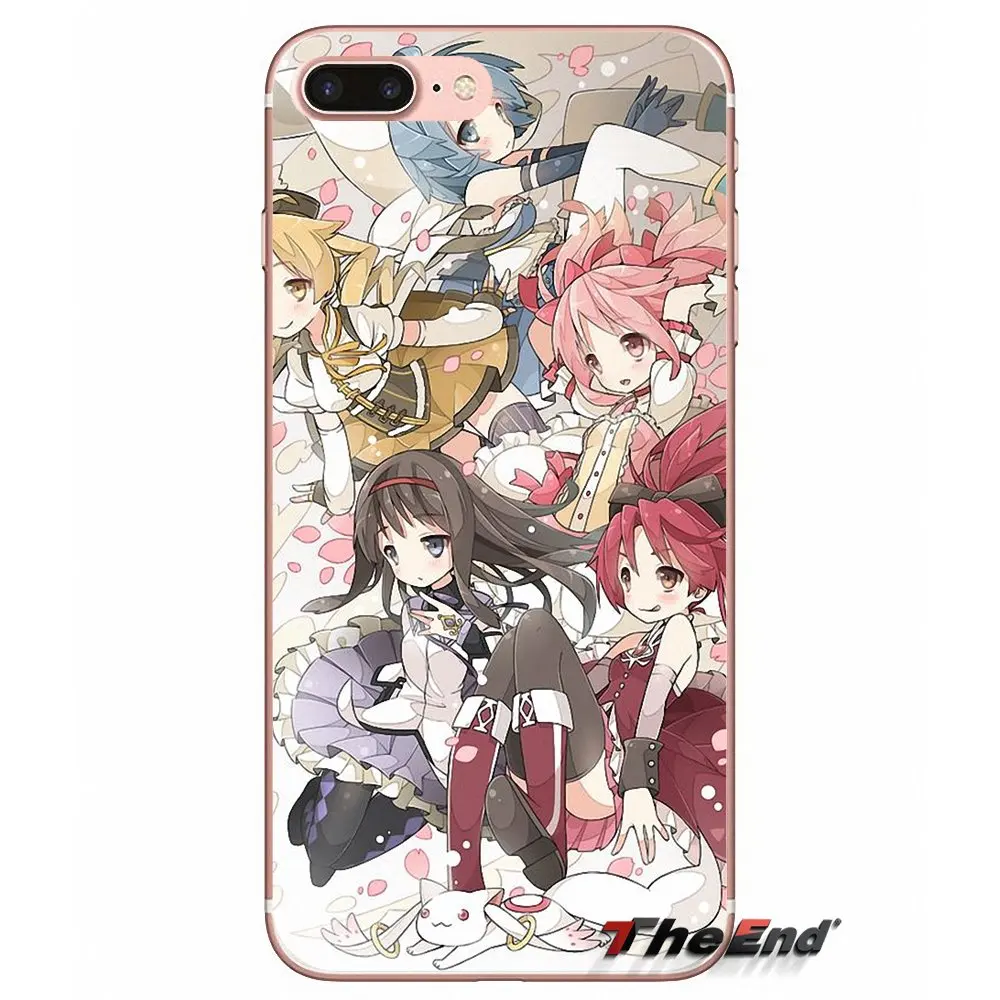 Чехол для Samsung Galaxy S3 S4 S5 MINI S6 S7 edge S8 Plus Note 2 3 4 5 Grand Core Prime Sayaka Miki Puella Magi Madoka Magica |