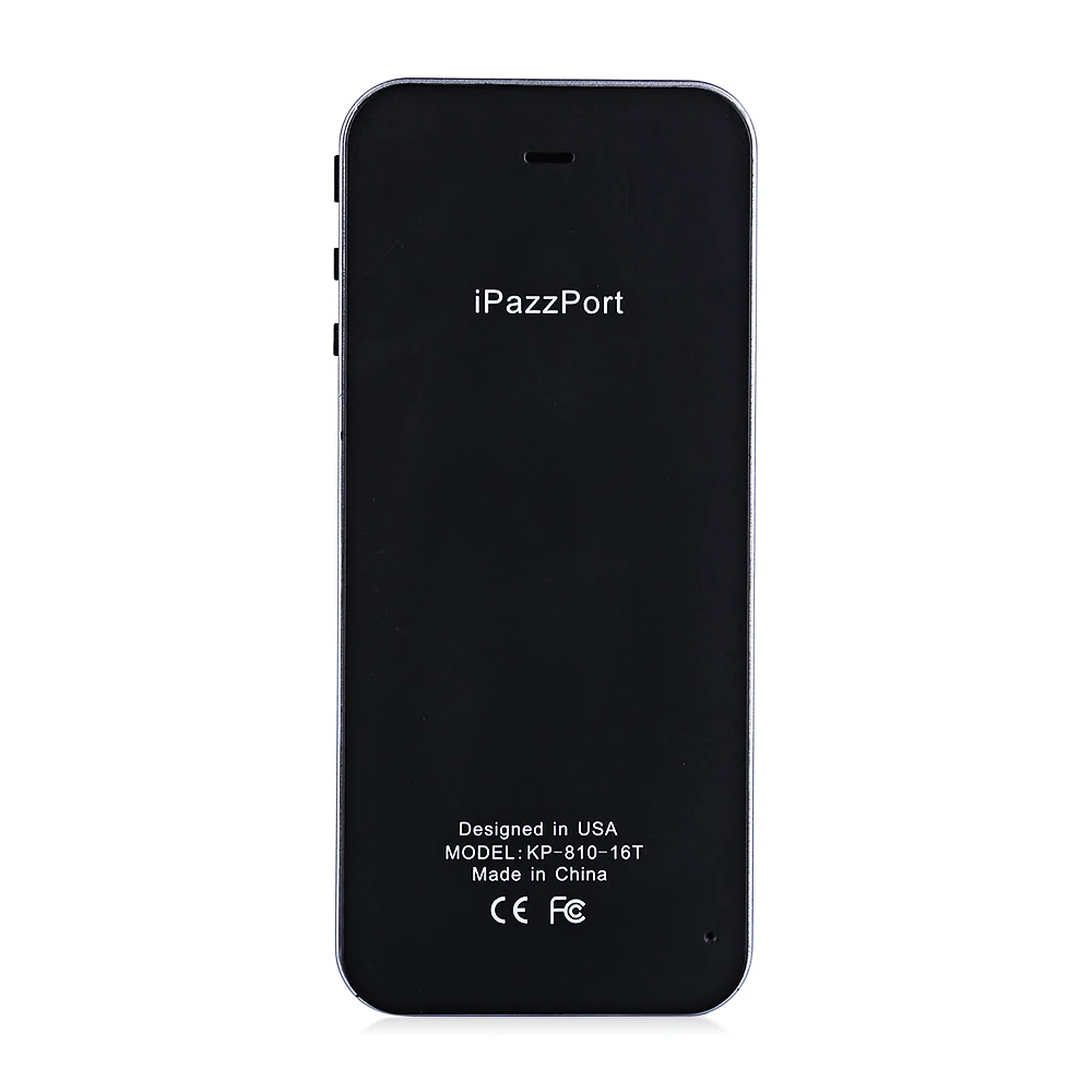 IPazzPort KP-810-16T мини 2.4g беспроводное устройство клавиатура с тачпадом Подсветка