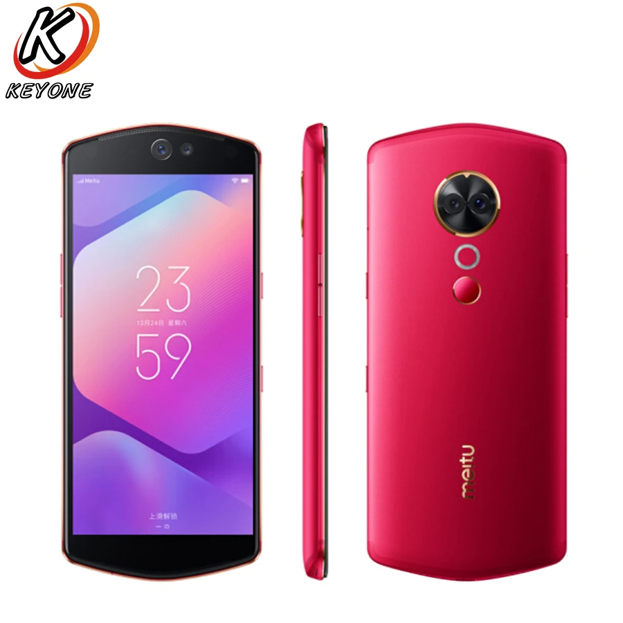 Мобильный телефон Meitu T9 LTE экран 6 01 дюйма ГБ ОЗУ 128 Гб ПЗУ Восьмиядерный процессор