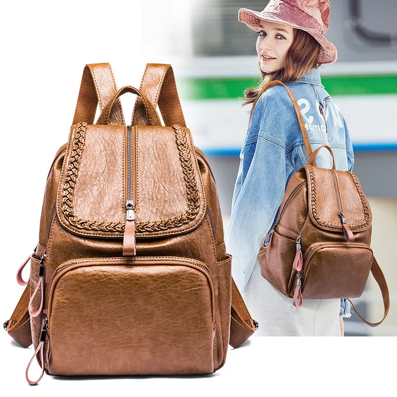 Женский рюкзак XMESSUN повседневный вместительный Школьный сумка на плечо в стиле