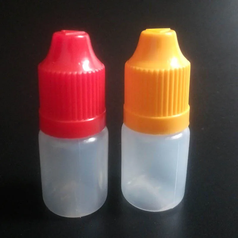 2500 шт PE 5 мл бутылки капельницы пустые пластиковые для глаз бутылка масла